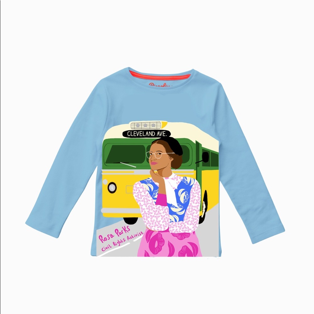 Rosa Parks long sleeve Piccolina tee